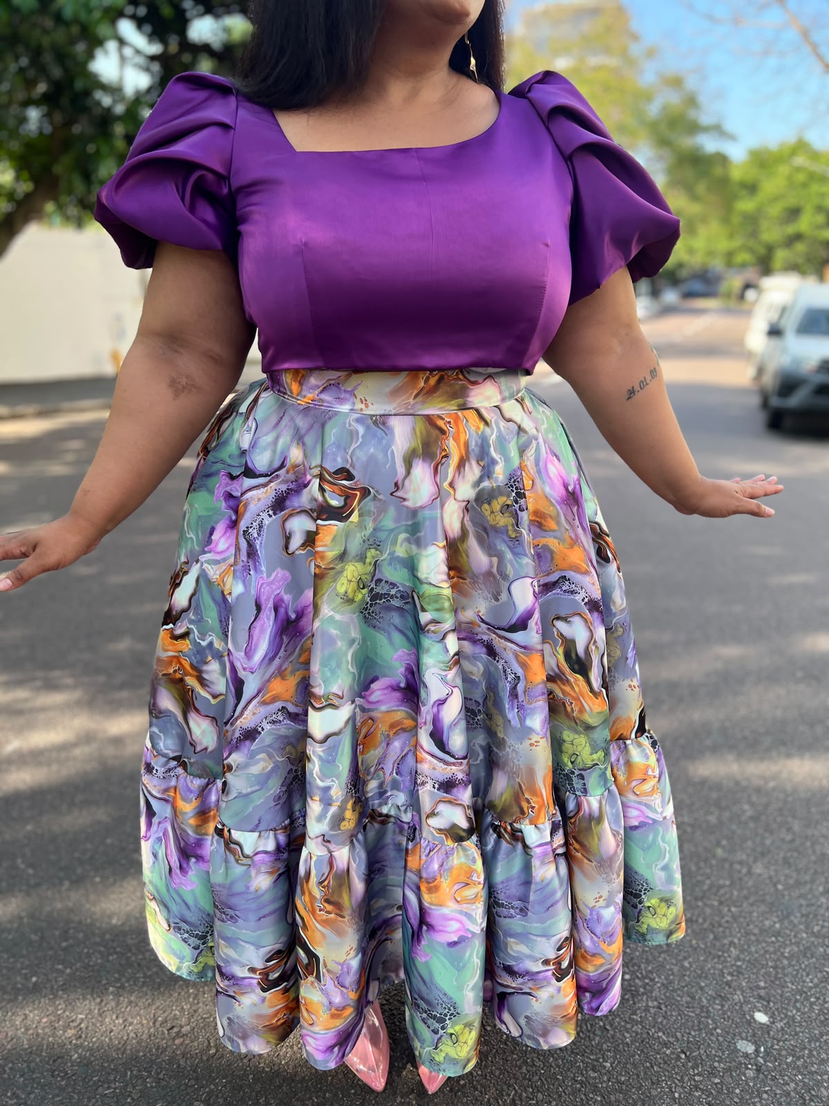 Usanele crop top (please allow 7-10 days for completion of order)